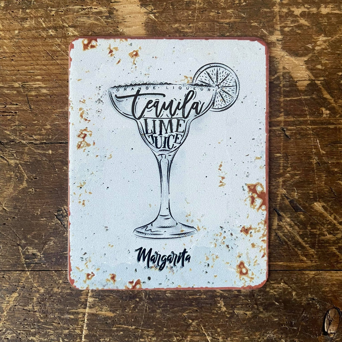 Margarital Cocktail | Metal Sign Plaque