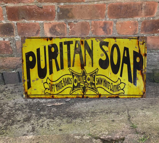 Puritan soap olive oil - Kitchen | Metal Wall Sign