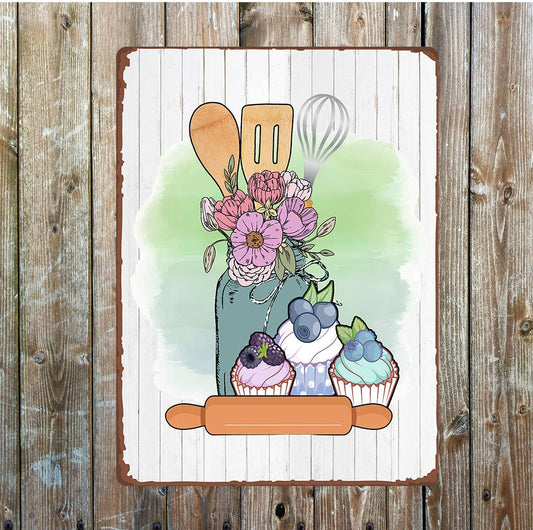Kitchen notice cooking | Metal Wall Sign