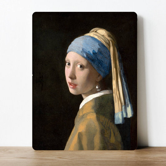 Girl With A Pearl Earing | Metal Sign Plaque