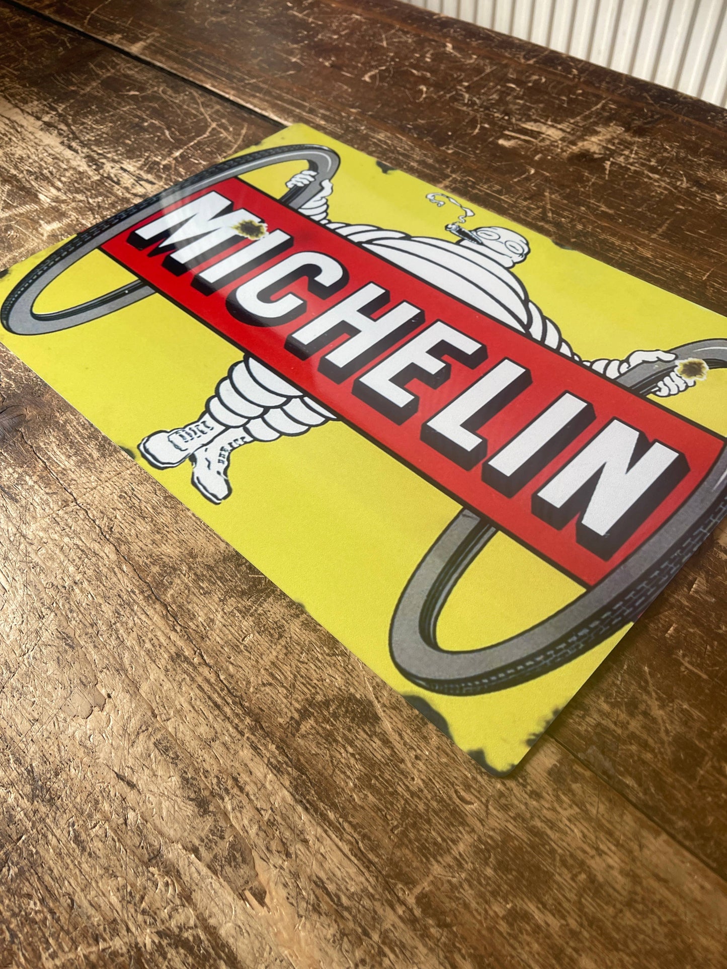 Michelin Tyres | Metal Advertising Wall Sign