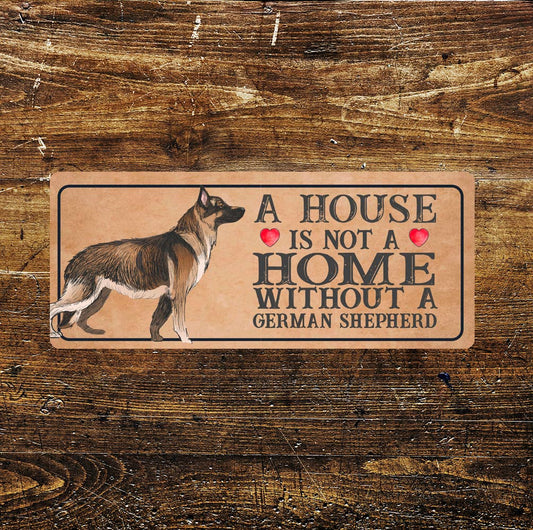 German shepherd Dog | Metal Sign Plaque