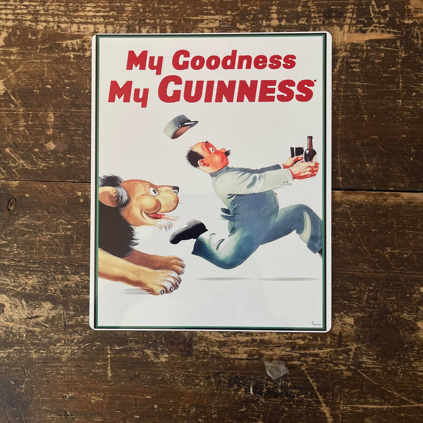 My Goodness My Guinness Lion | Metal Sign