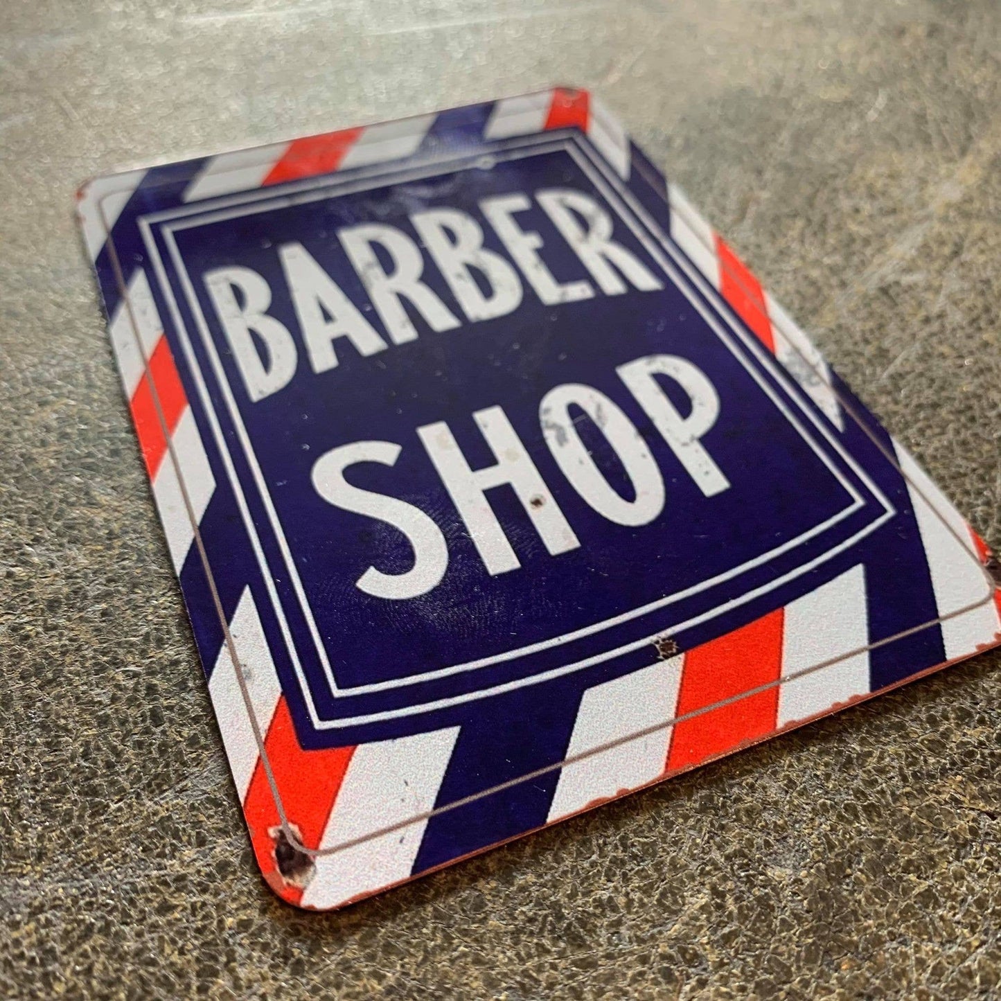Barber Shop Everyone One own business | Metal Sign
