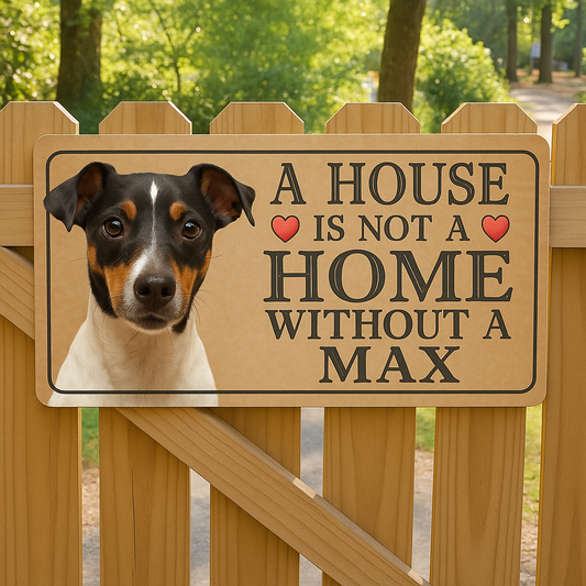 Personalised Name Dog Any Breed | Metal Sign Plaque