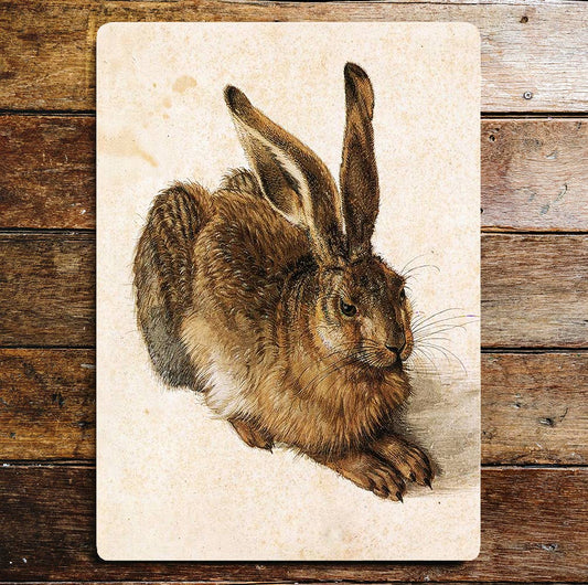 Hare Rabbit Animal | Metal Wall Sign