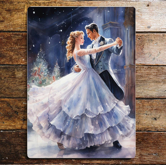 Ballroom Dancing Fairy tale Art | Metal Sign Plaque