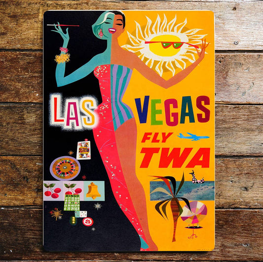 Las Vegas | Metal Wall Sign Plaque