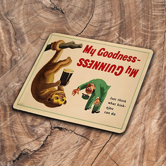 My Goodness My Guinness just think | Metal Sign