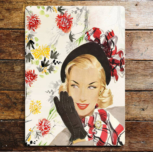 Vintage Look Classy Person  | Metal Sign Plaque