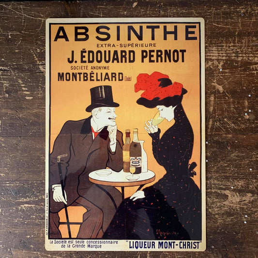 Absinthe J. Edouard Pernot Leonetto Cappiello | Metal Sign