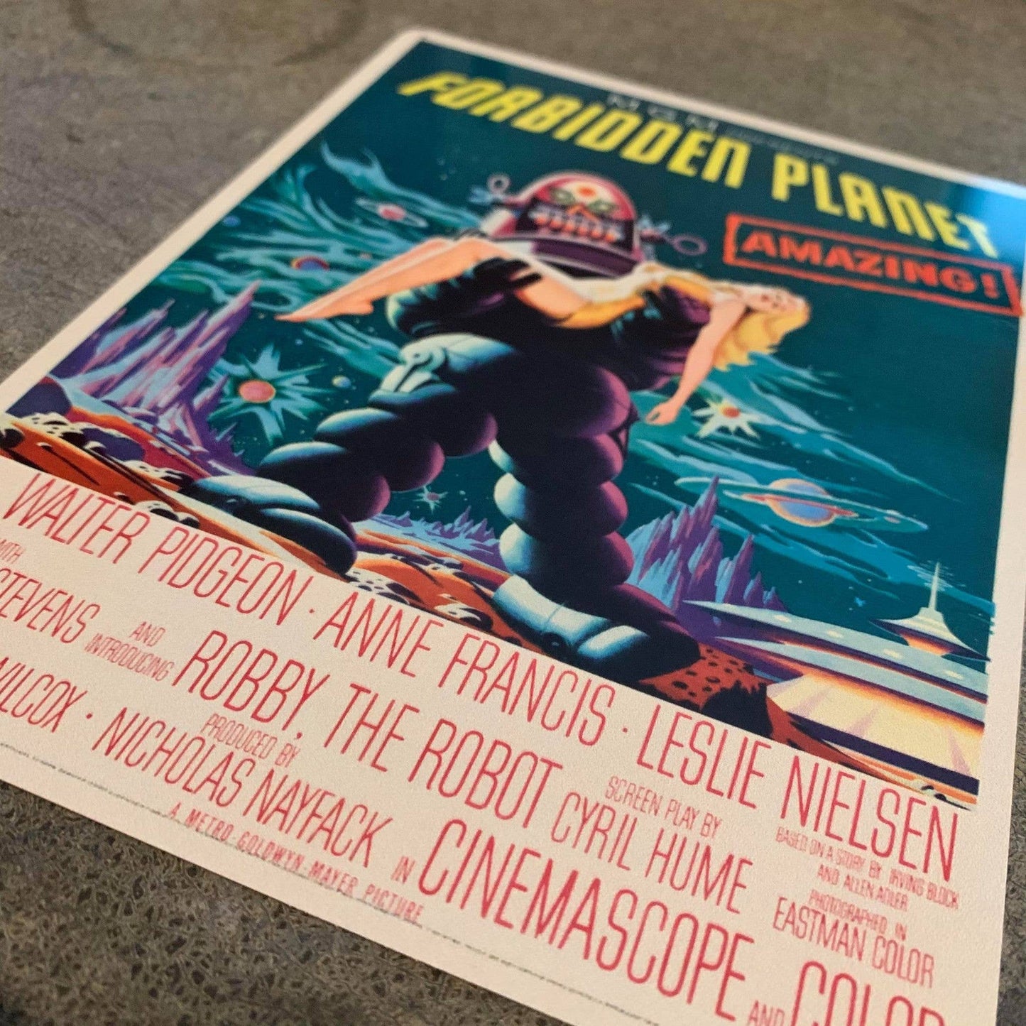 Forbidden Planet | Metal Movie Wall Sign