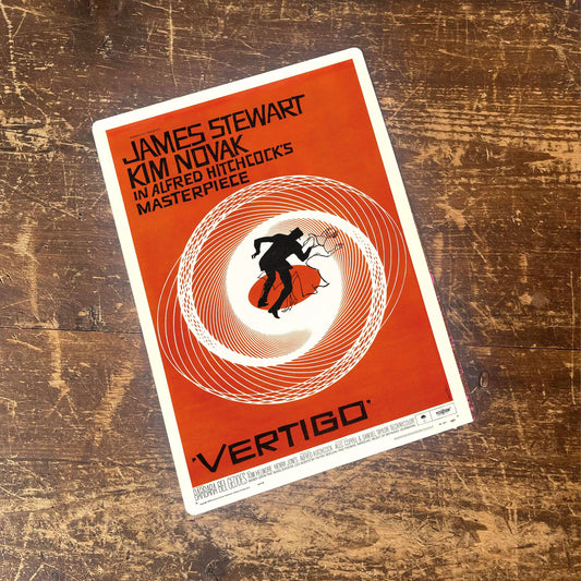 Vertigo | Metal Movie Wall Sign