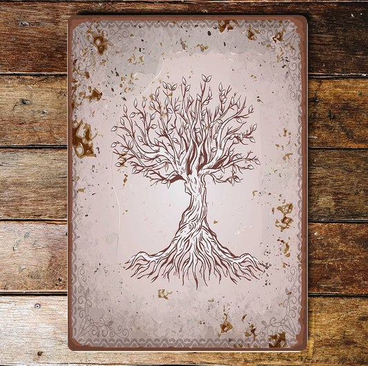 Tree Of Life | Metal Wall Sign Plaque