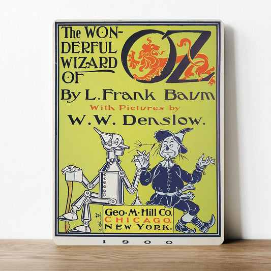 Wonderful Wizard of Oz | Metal Sign Plaque
