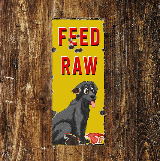 Pet Food Labrador Advertisement Vintage | Metal Sign