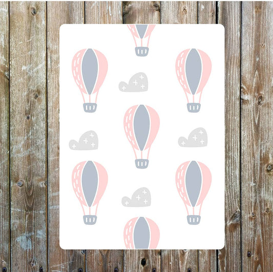 Hot air balloon art | Metal Sign Plaque