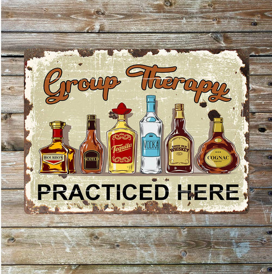 Therapy Metal Sign Plaque