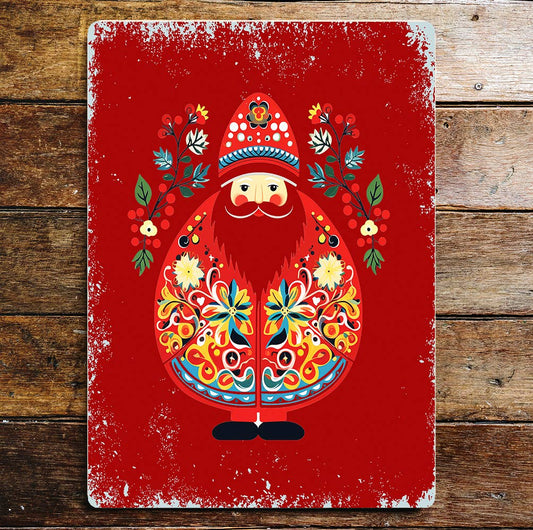 Christmas decoration Vintage style Fun | Metal Sign Plaque