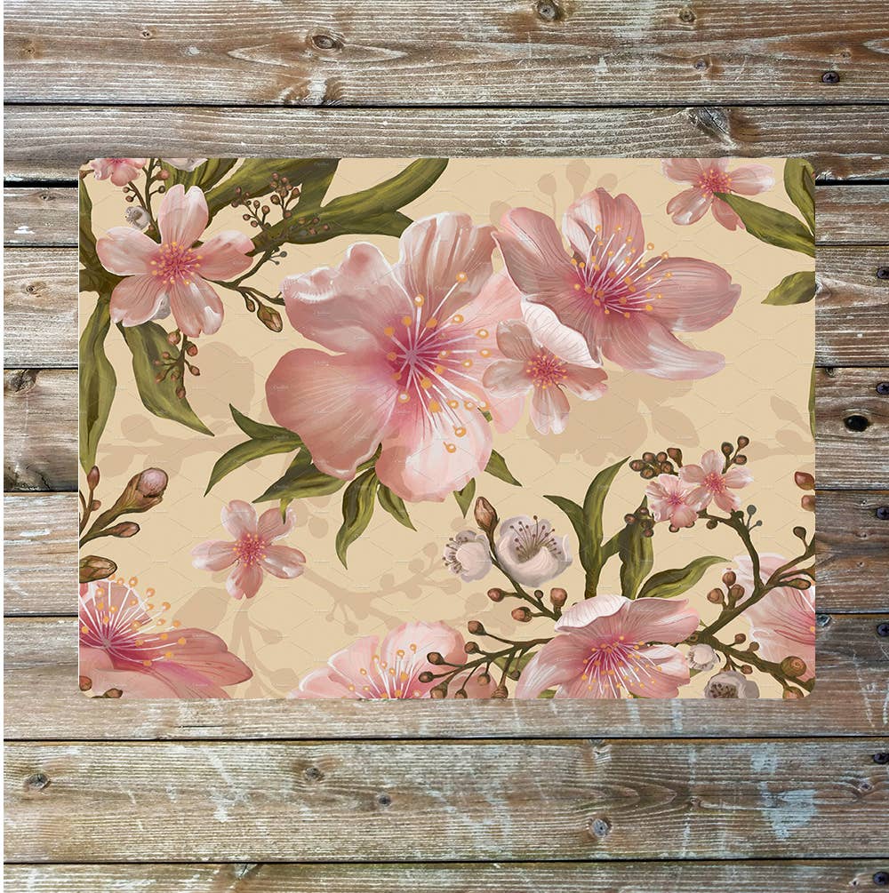 Spring flowers nature wall Metal Sign Plaque