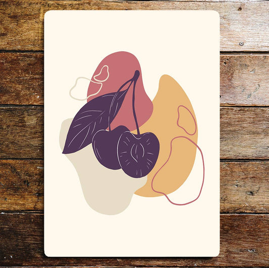 Cherry Fruit Kitchen | Metal Wall Sign