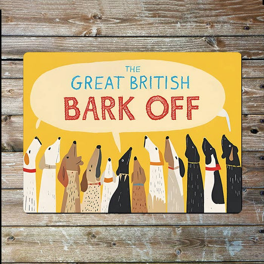 The Great British Bark Off | Bake Dog | Metal Sign Plaque