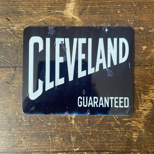 Cleveland Guaranteed | Metal Sign Plaque