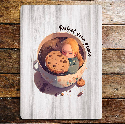 Protect Your Peace Art Sign Plaque