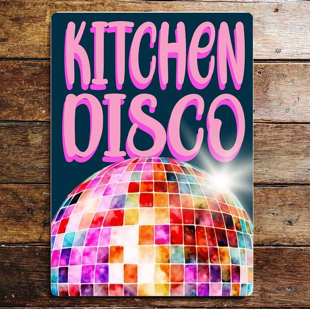 Kitchen disco | Metal Sign Plaque