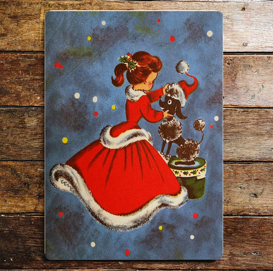 Christmas happy wall art | Metal Sign Plaque