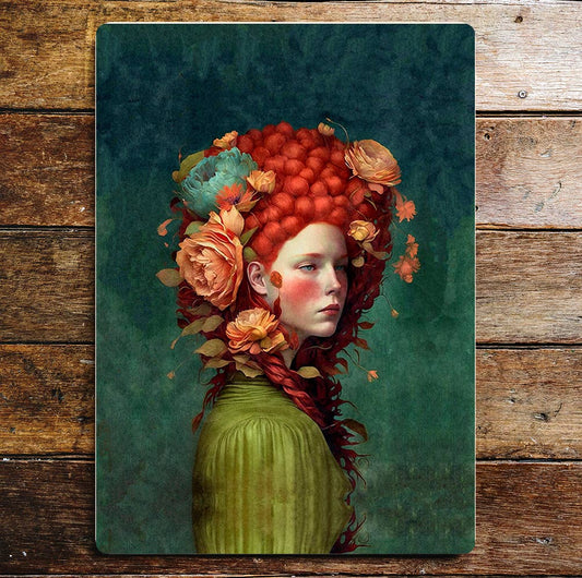 Retro Wonderland Art Metal Sign Plaque