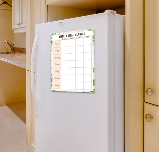 weekly meal planner | Metal Whiteboard To Do