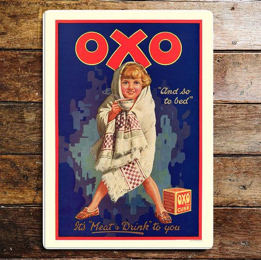 Oxo Cube and so to bed It's Meat & Drink to you | Metal Advert
