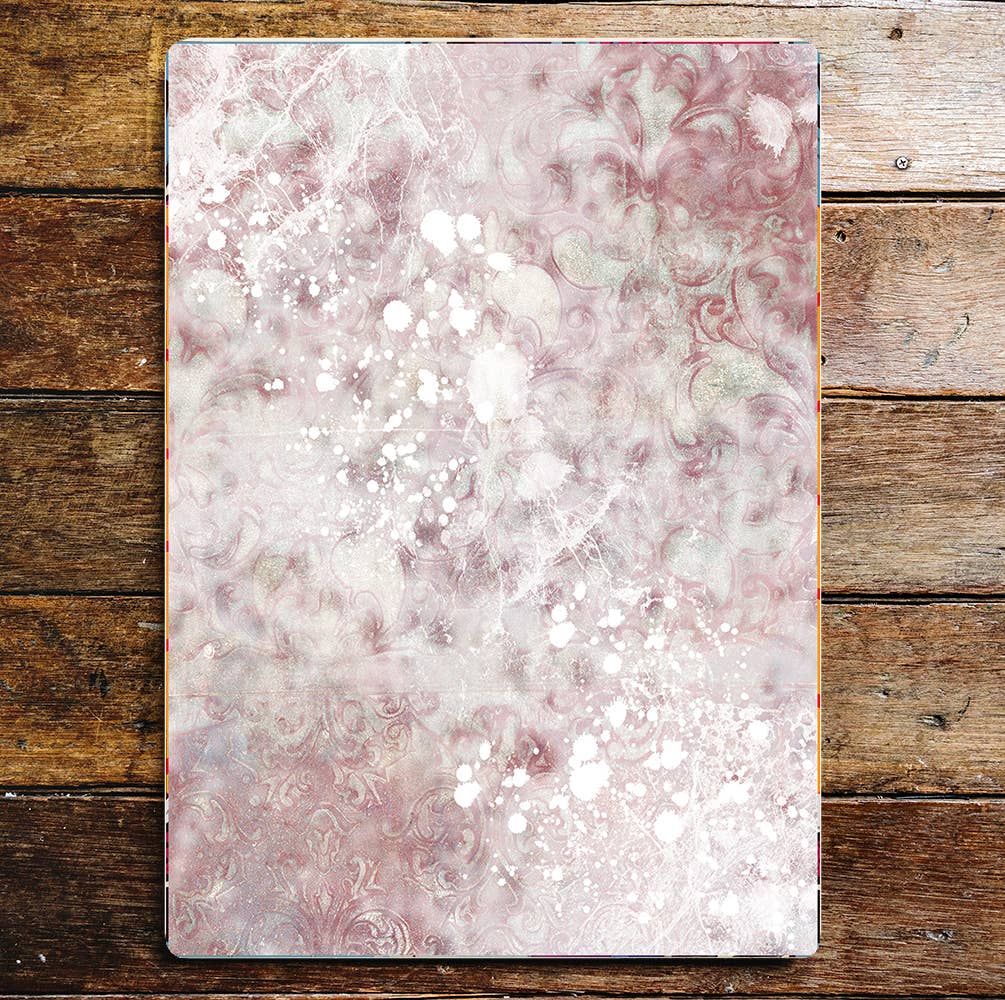 Marbel Effect Pattern | Metal Sign Plaque