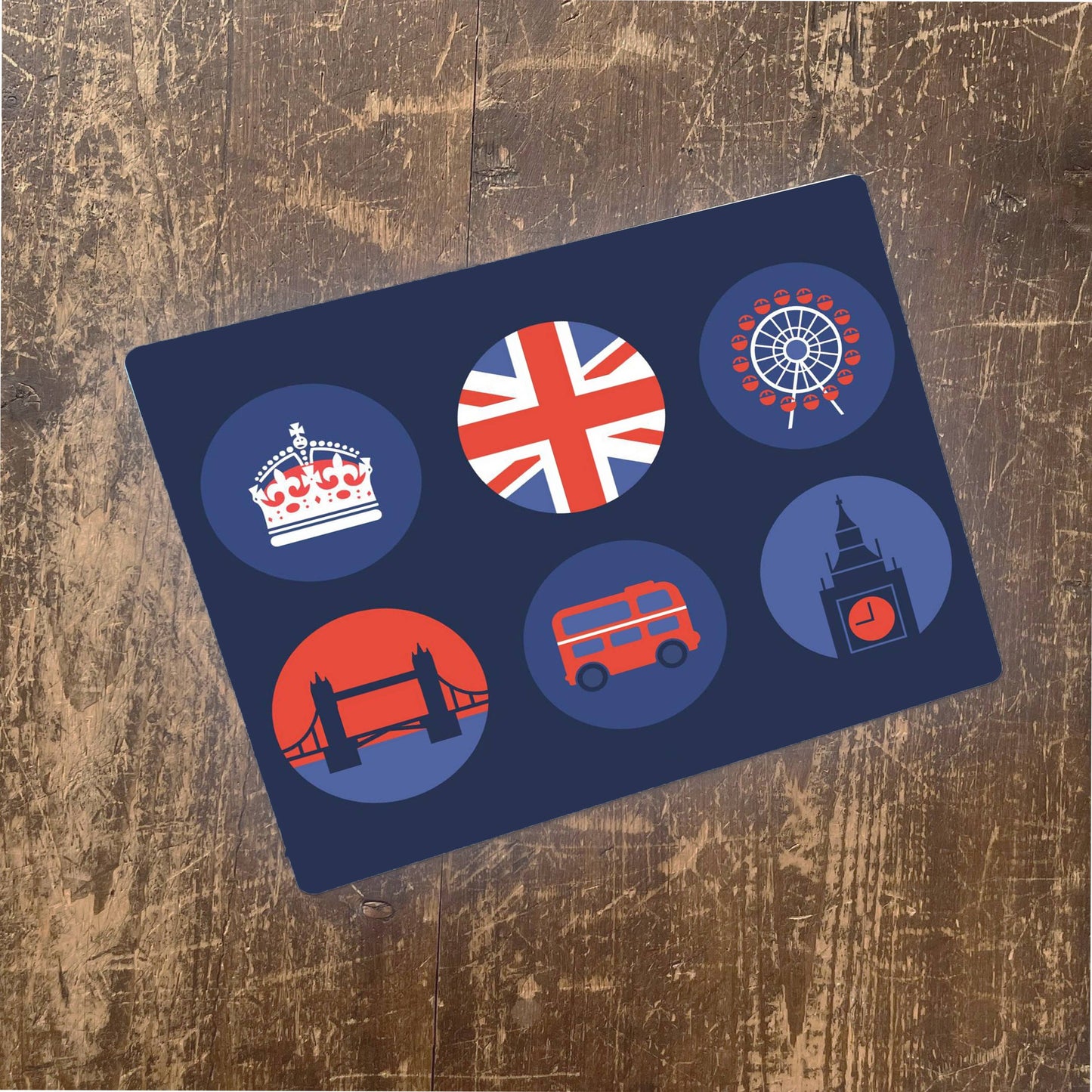 London Icon | Metal Advertising Wall Sign