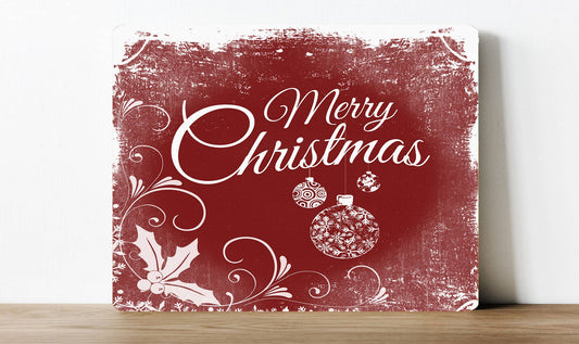 Merry Christmas | Metal Sign Plaque