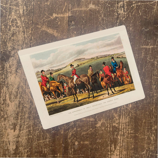 HORSE Hunting British Hunt | Metal Wall Sign