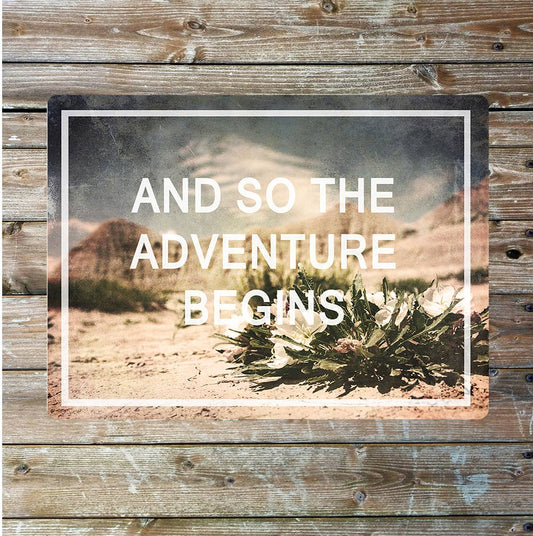 Adventure | Metal Sign Plaque