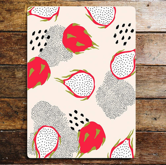 Dragon Fruit Kitchen pattern kitchen | Metal Wall Sign