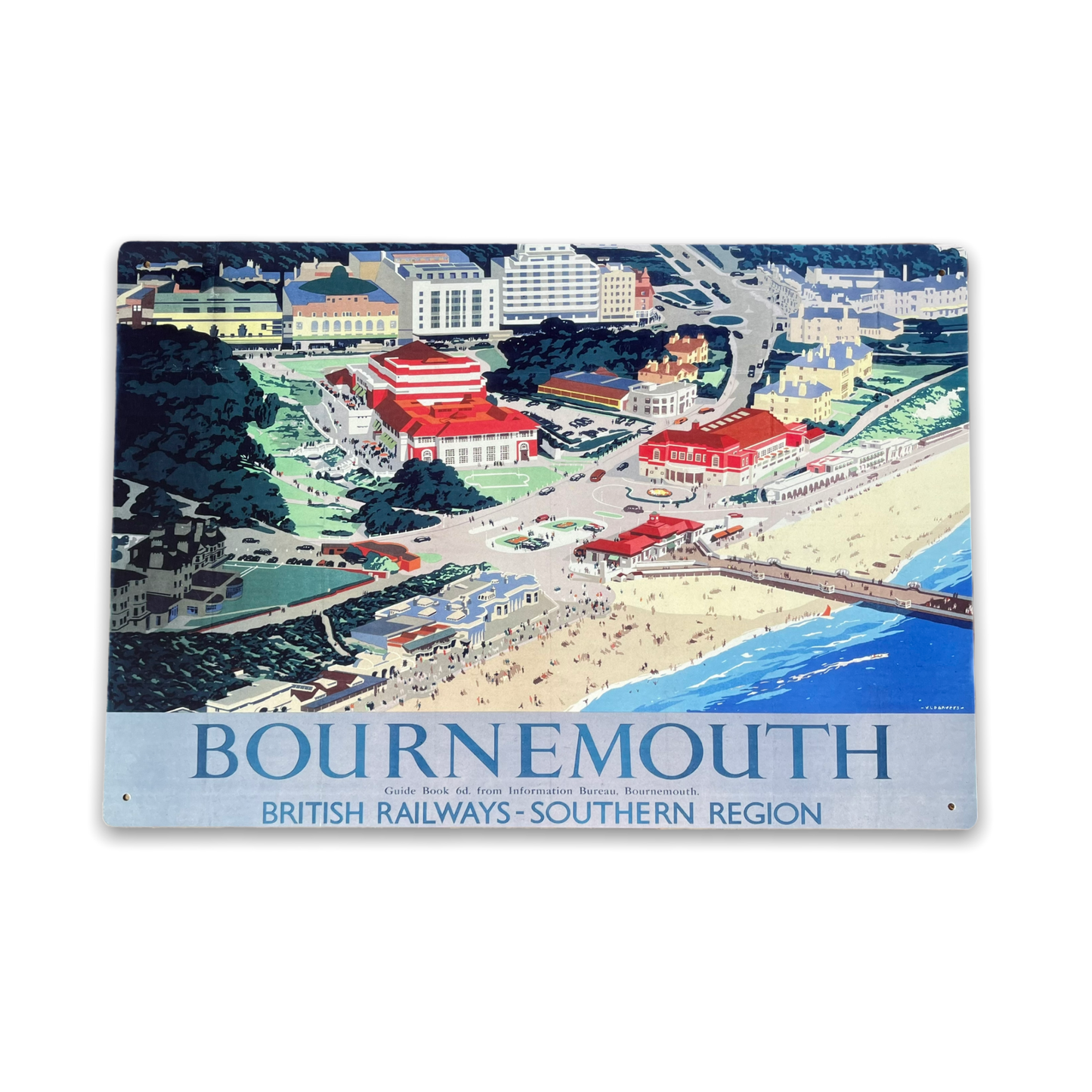 Bournemouth British Railways | Metal Sign