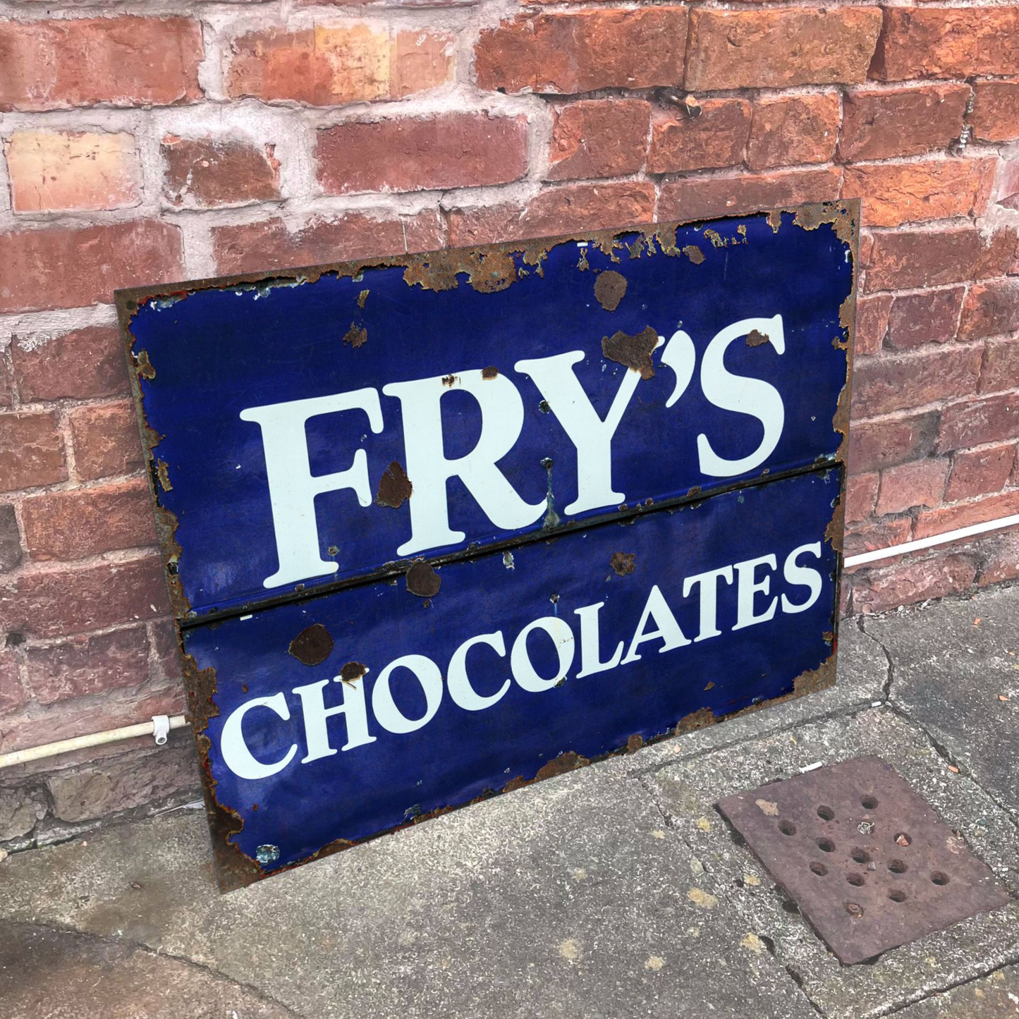 Frys Chocolate | Metal Advertising Wall Sign