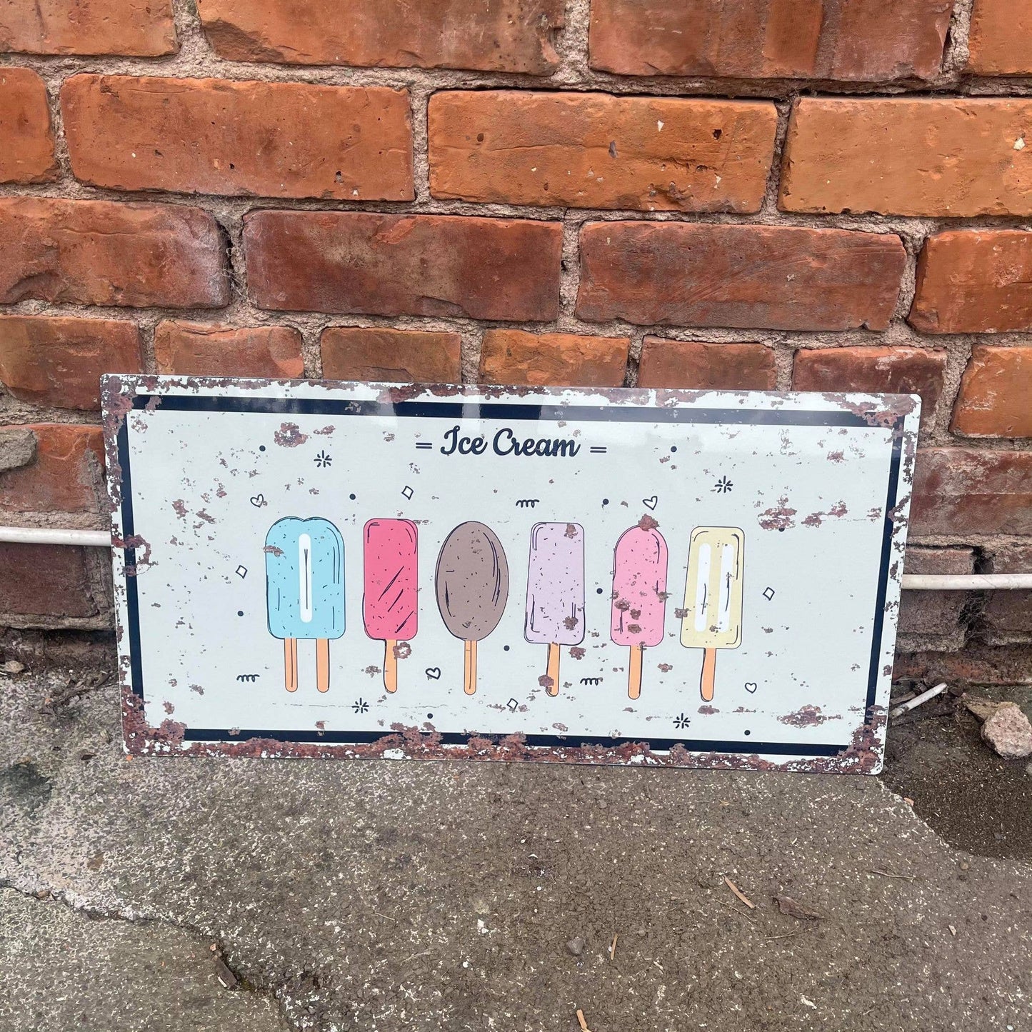 Ice Cream | Metal Sign