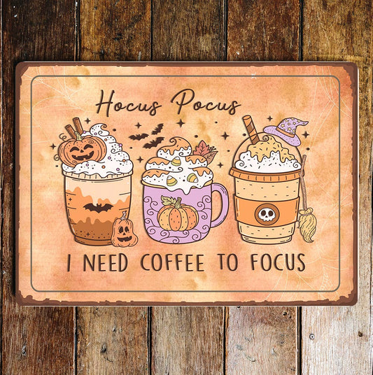 Coffee Shop Lifestyle Art | Metal Sign Plaque