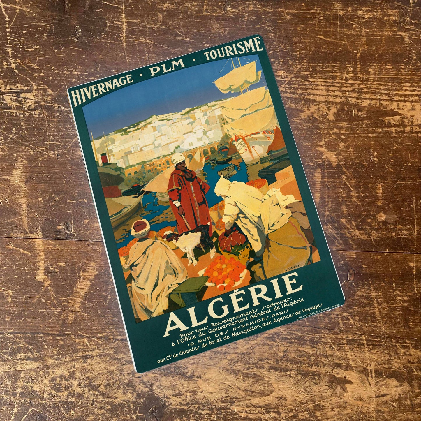 Algerie Travel | Metal Travel Wall Sign