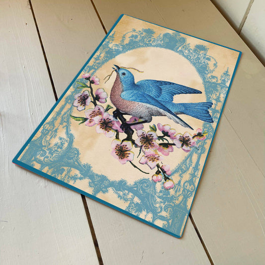 Bird shabby chic | Metal Humour Wall Sign