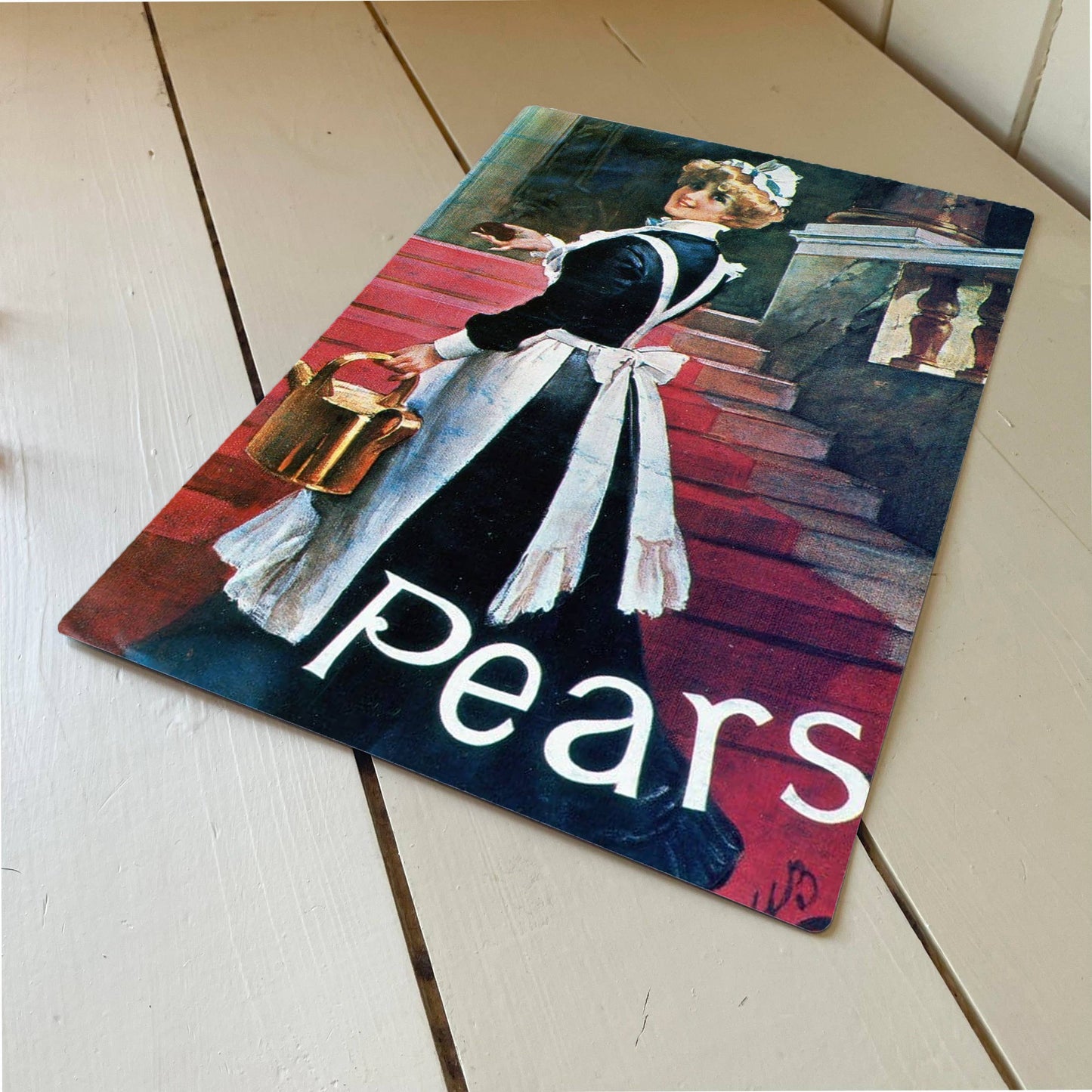 Pears Soap Maid House keeper Metal Sign