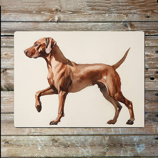 Vizsla Dog | Farm Farmhouse | Metal Sign Plaque