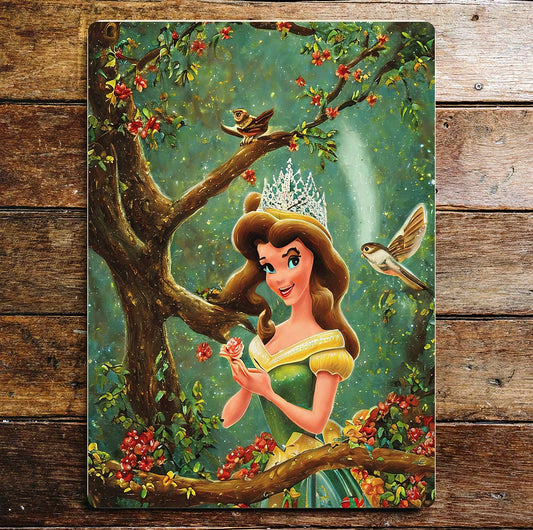 Princess art Metal Wall Sign