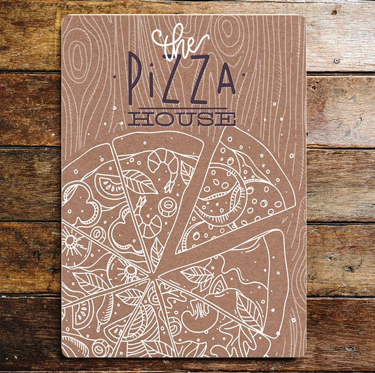 The Pizza House Metal Sign plaque