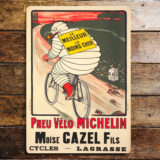 Michelin Tires Bike Le Meilleur Le Moins Cher | Metal Sign